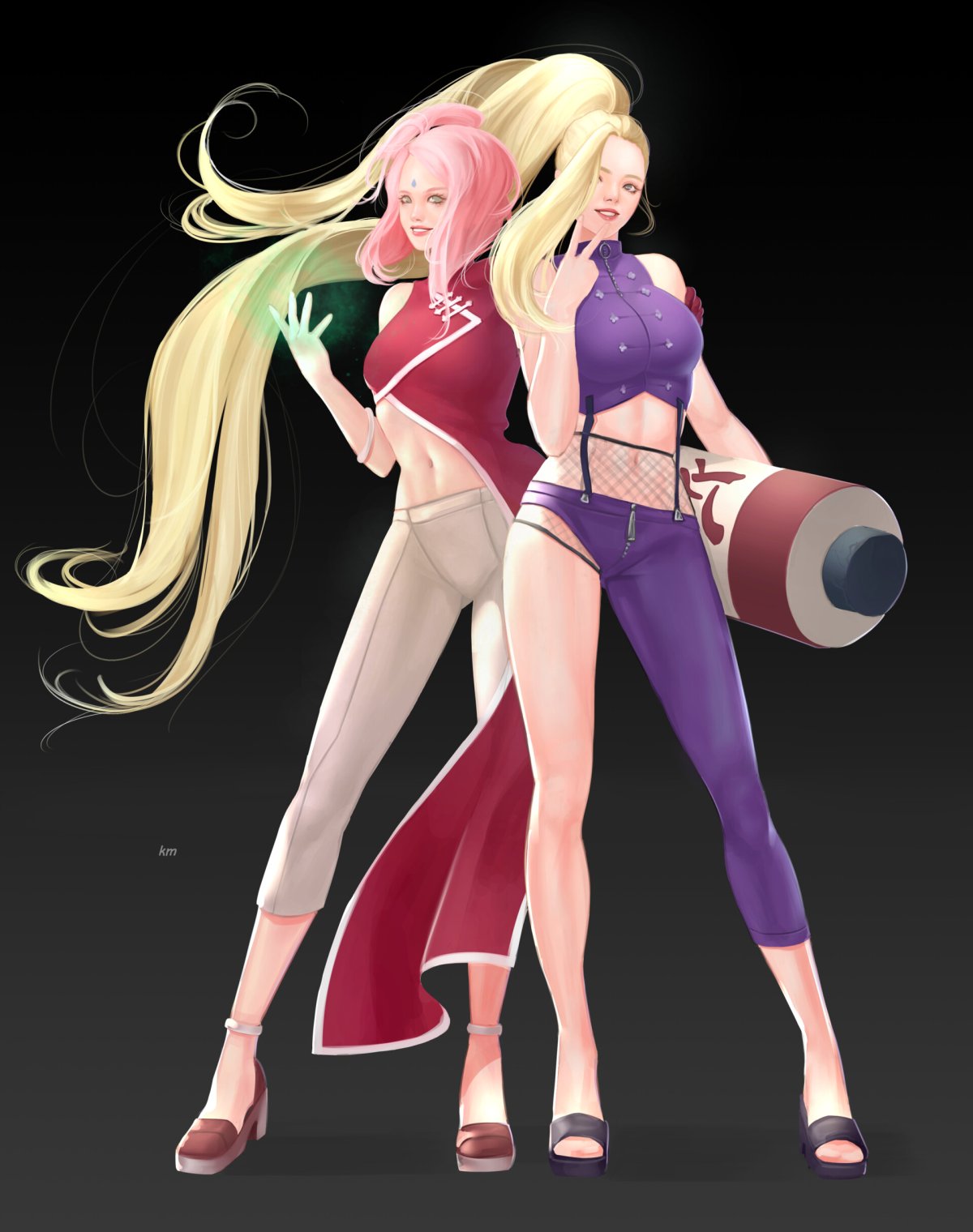 Ино Яманака и Сакура hot