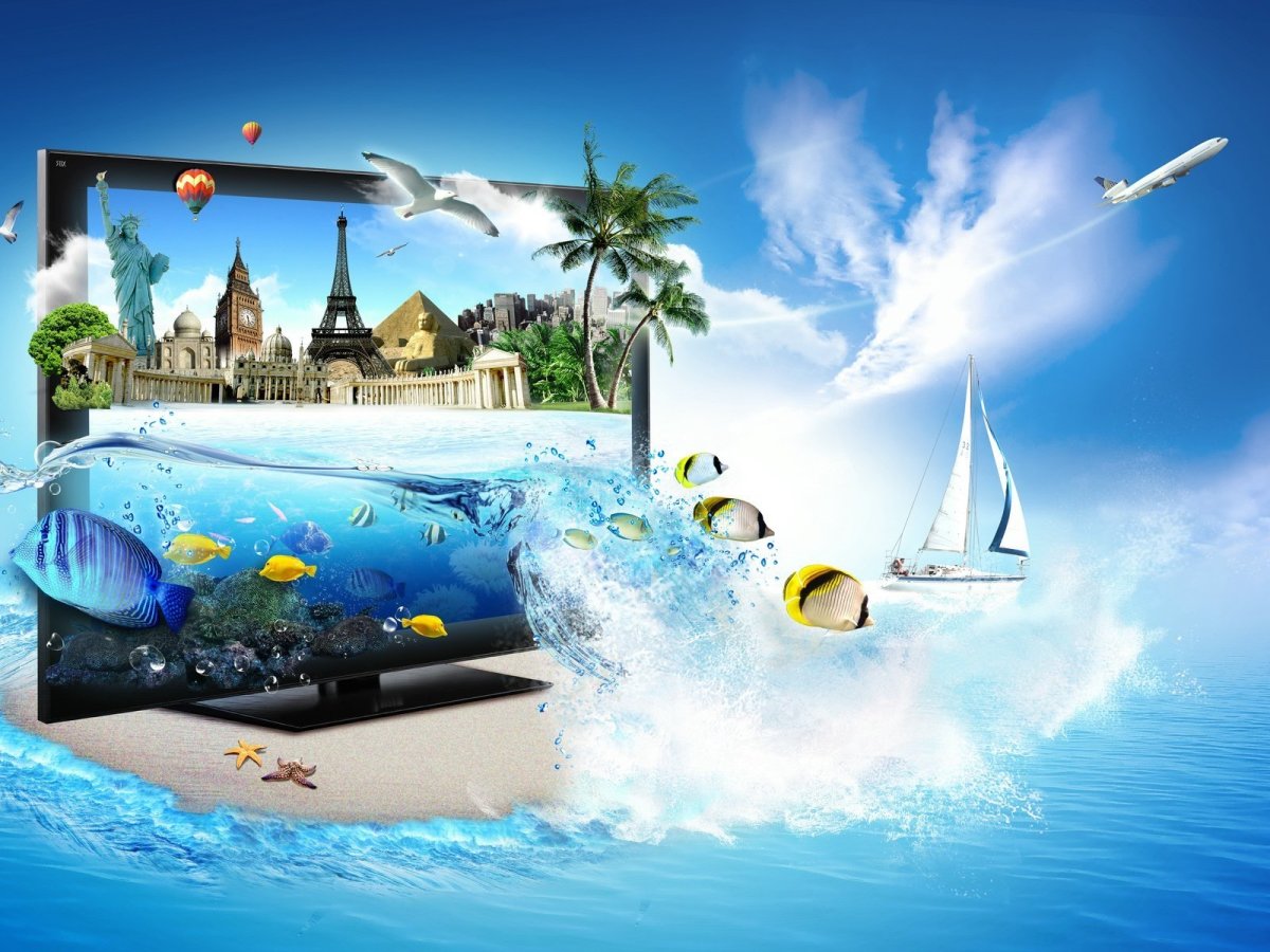 Фон путешествия