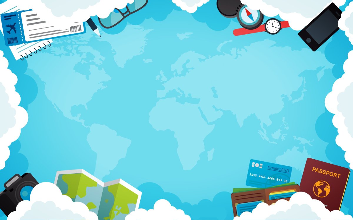 Фон для презентации туризм