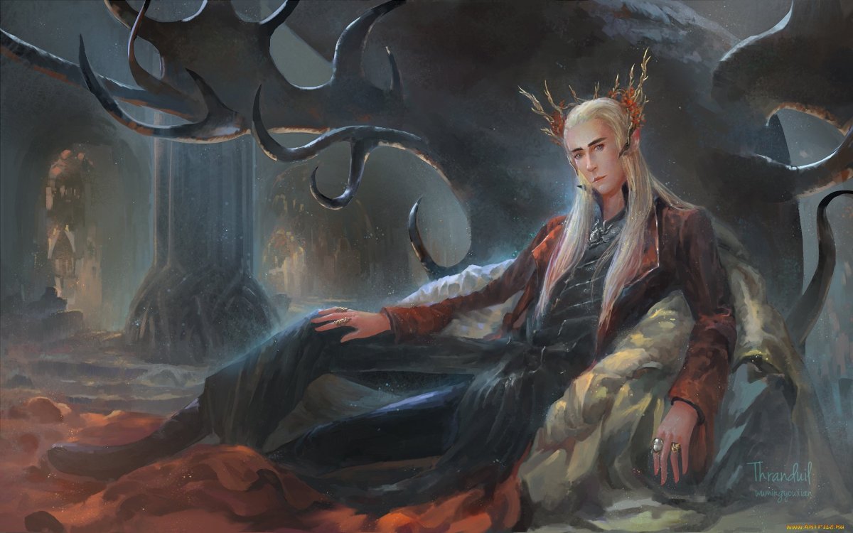 Трандуил и Эллериан арт
