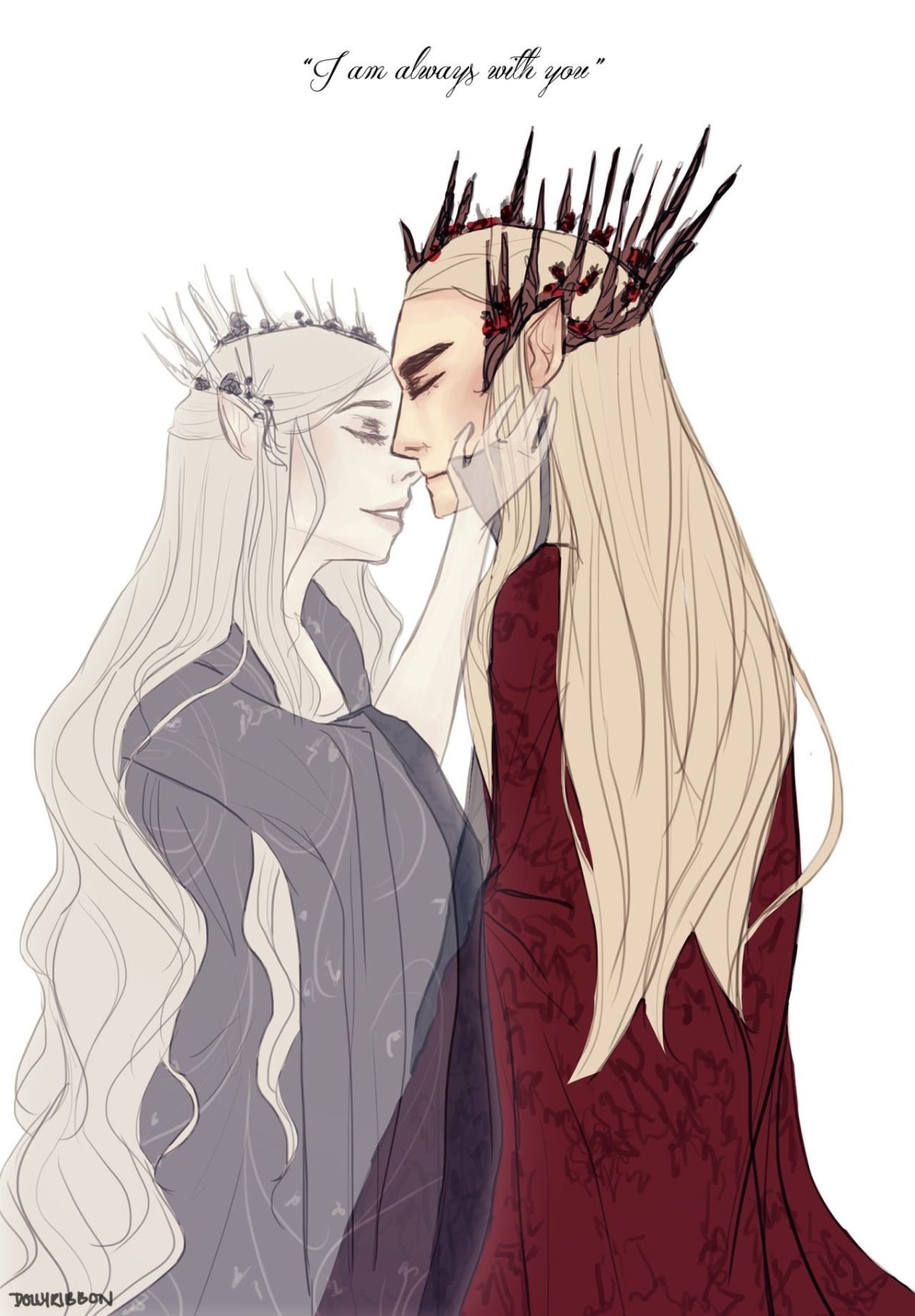 Трандуил и Леголас арт