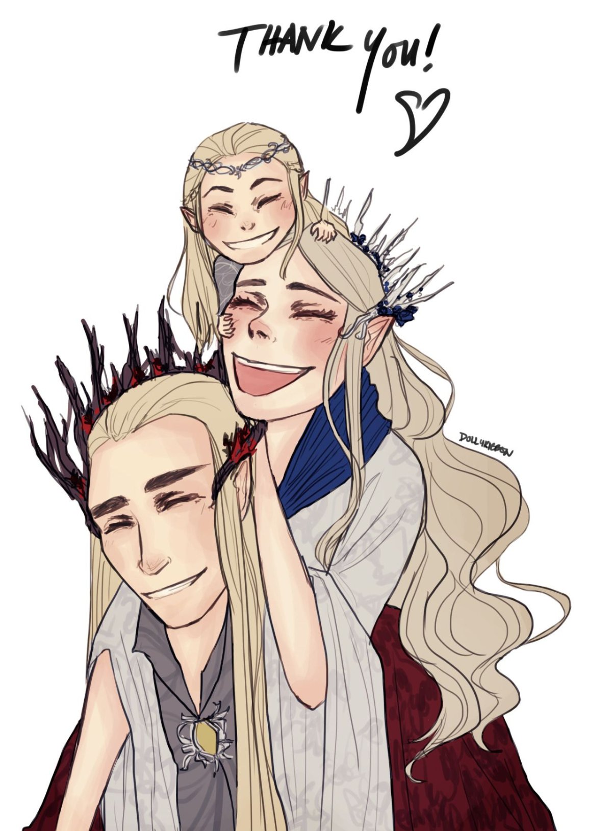 Гендель и Трандуил разговаривают