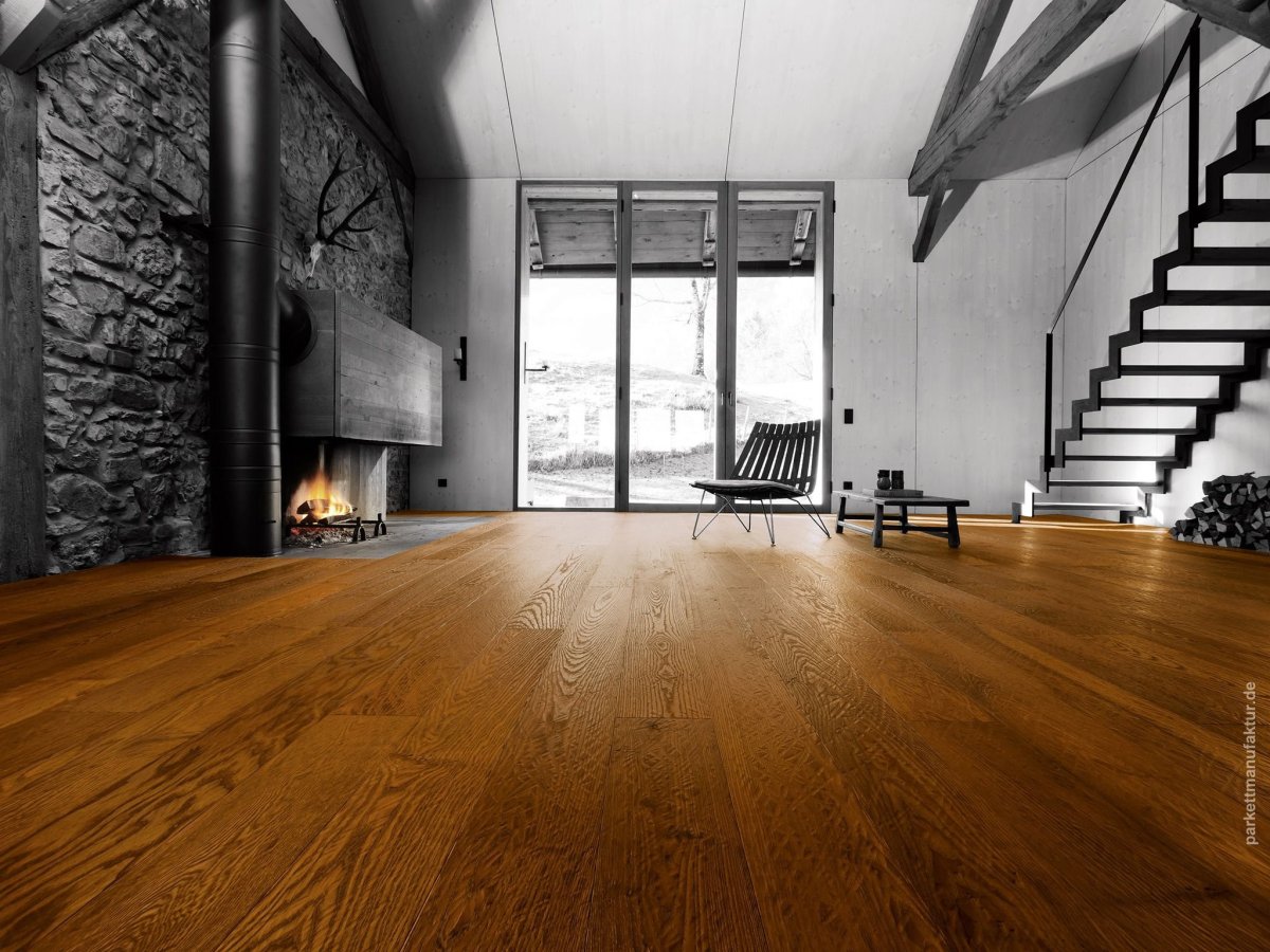 Ламинат в стиле лофт