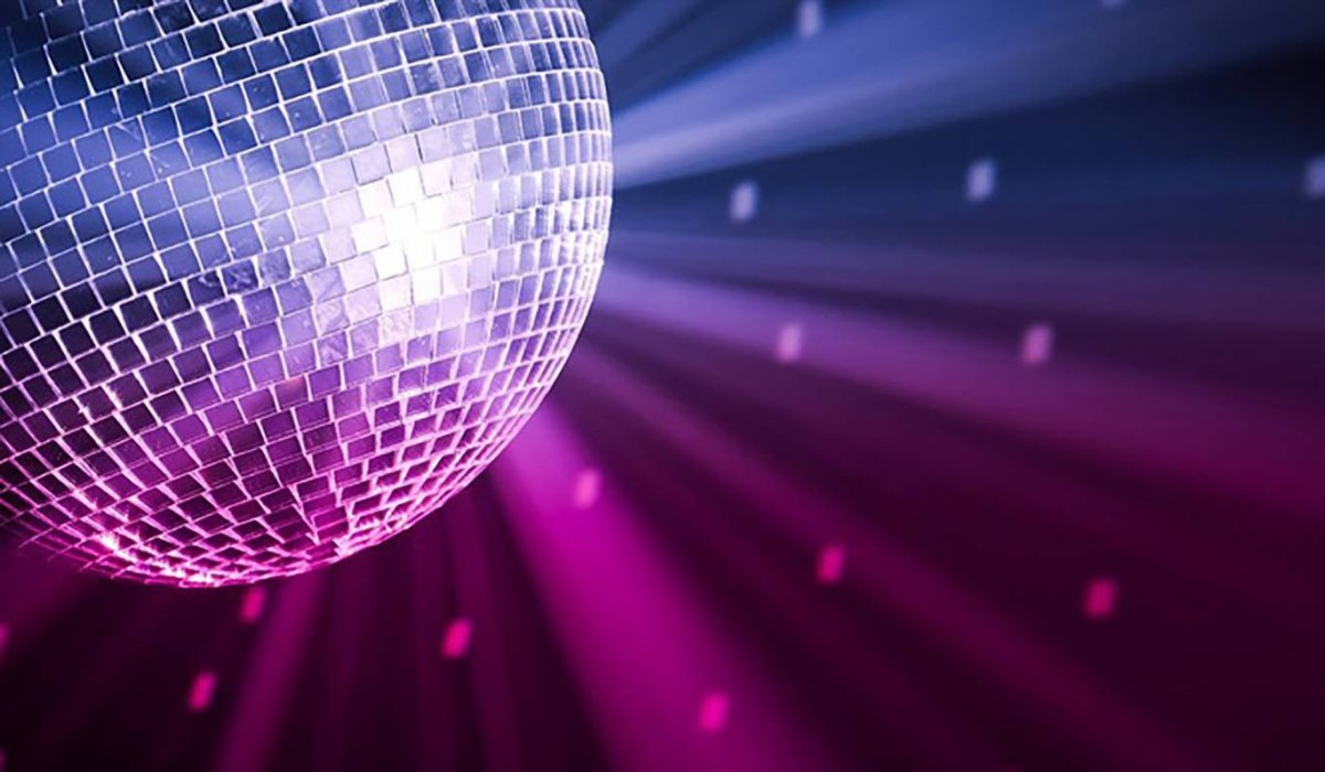 Дискотека фон