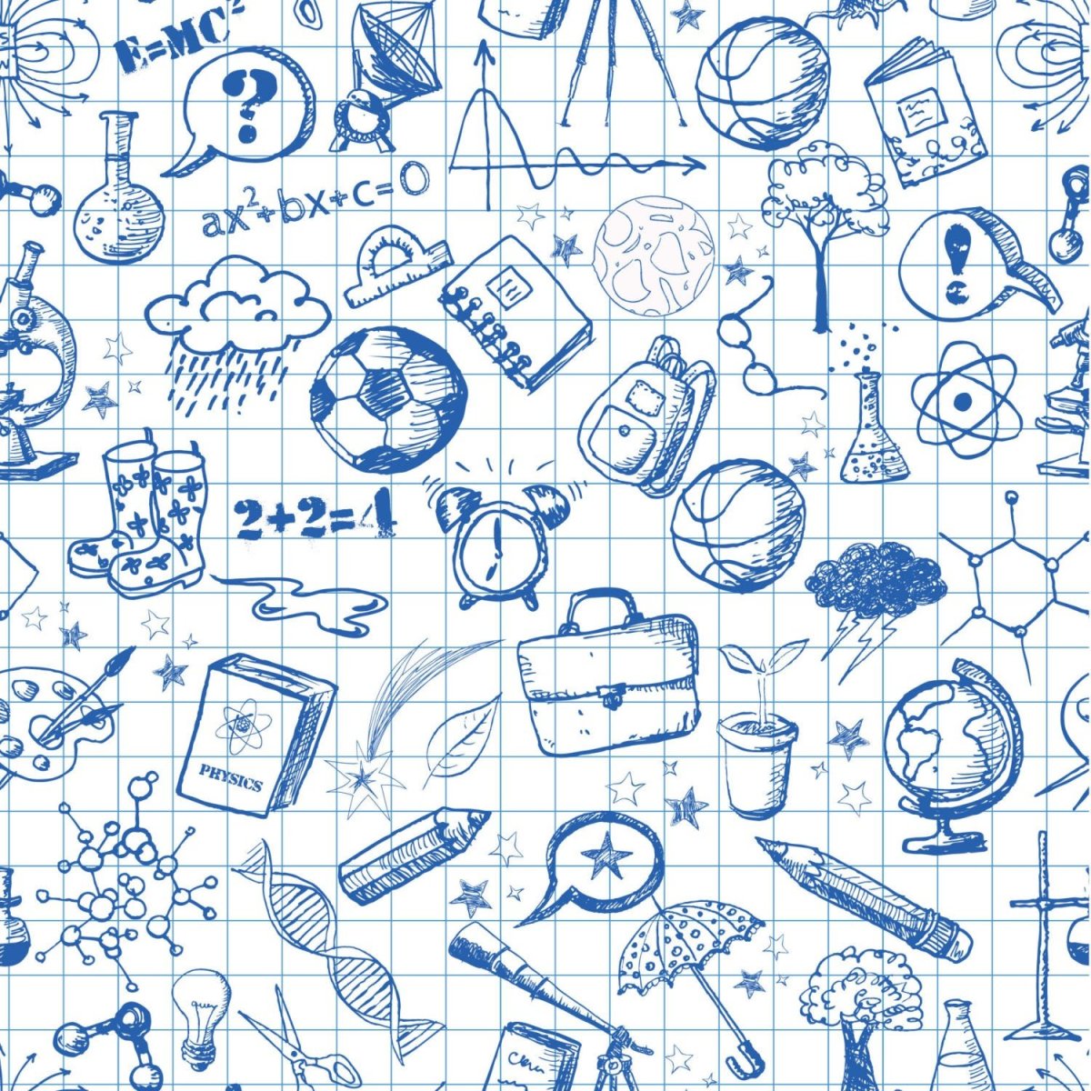 Поттерн со школьной тематикой