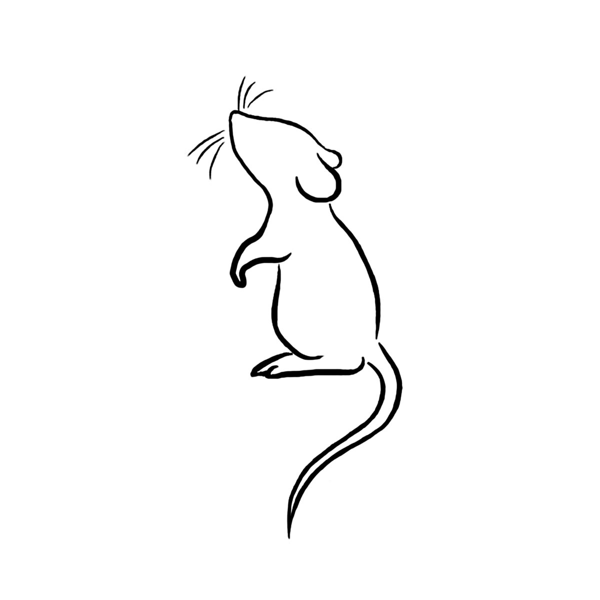 Нарисовать крысу