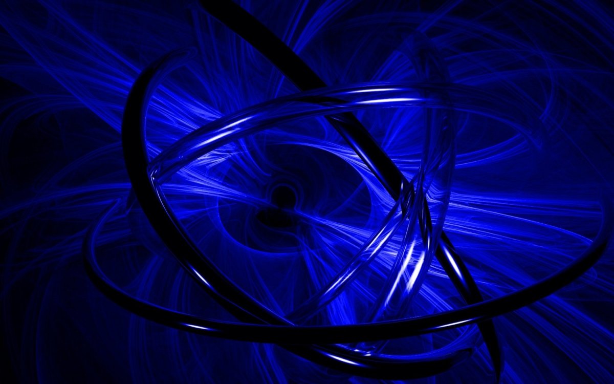 Абстракция в синих тонах