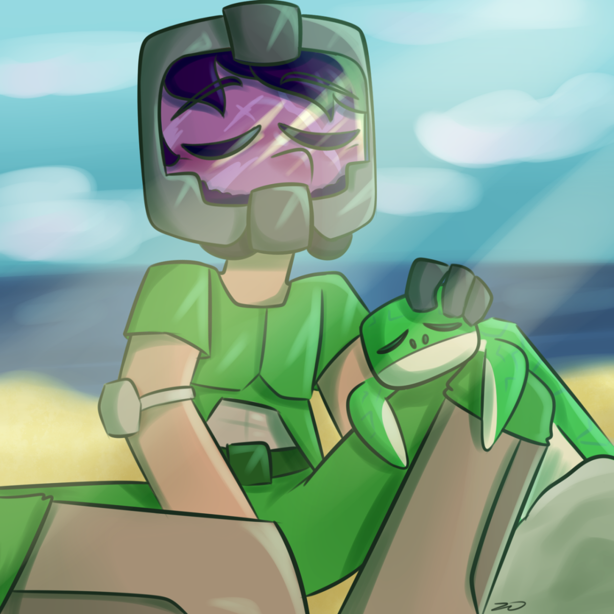 Майнкрафт арт