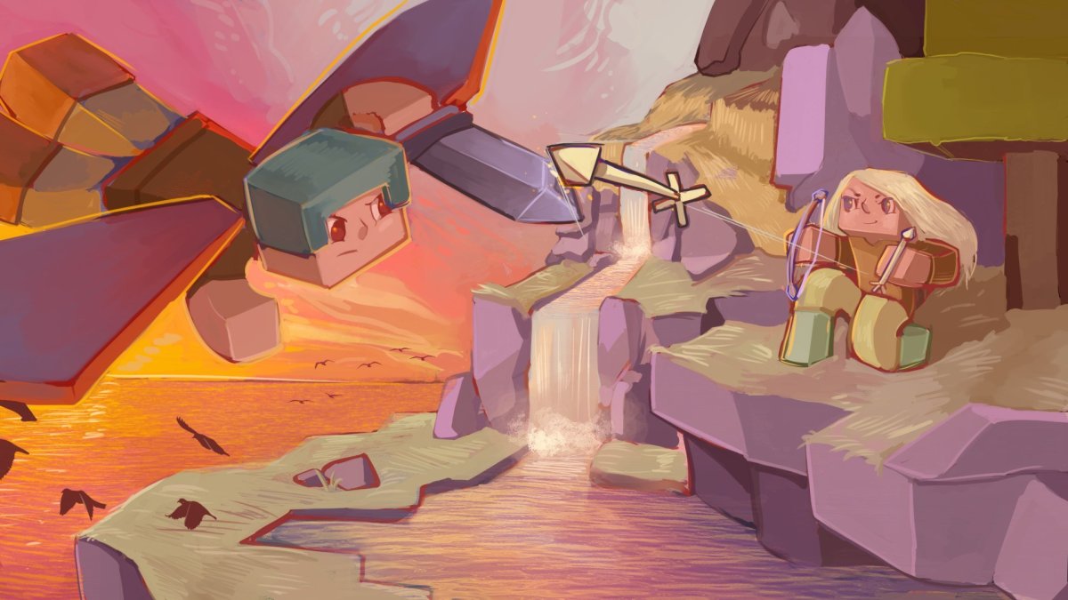 Майнкрафт арт