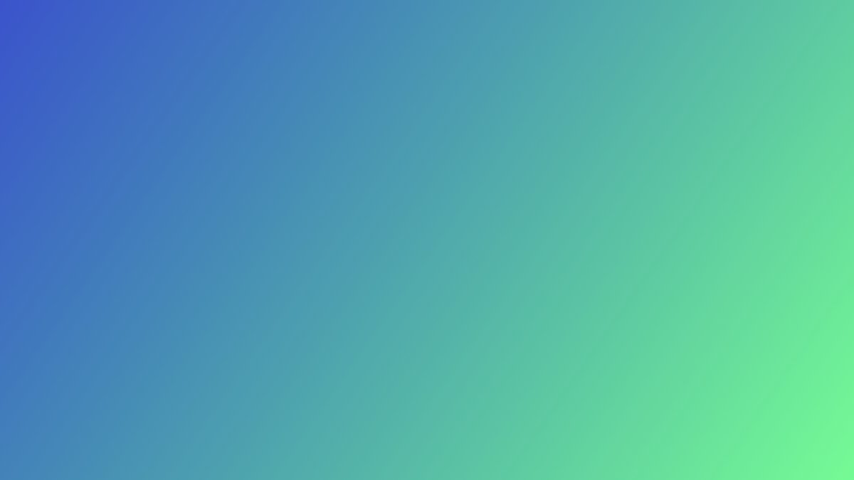 Градиент из синего в зеленый