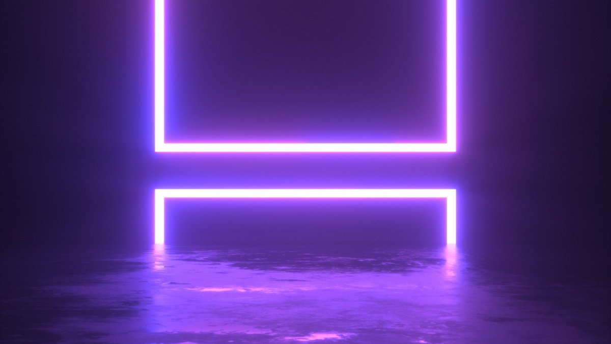 Неоновая рамка