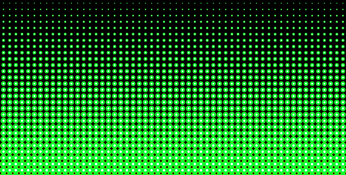 Черный фон с зелеными точками
