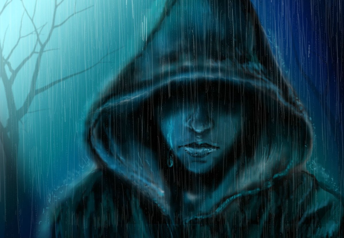 Грустные арты парней