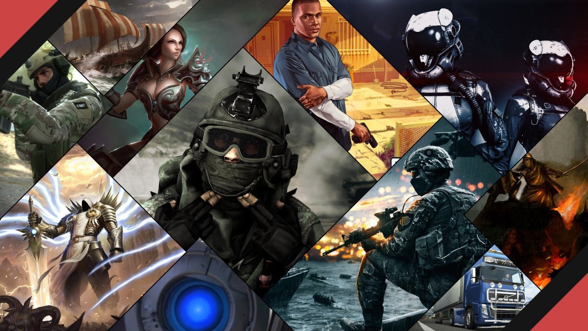 Обложки популярных игр