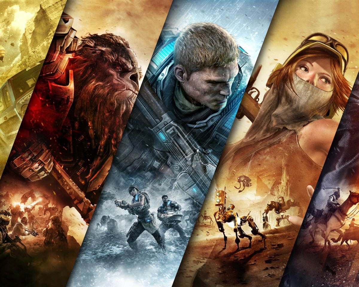 Игры коллаж