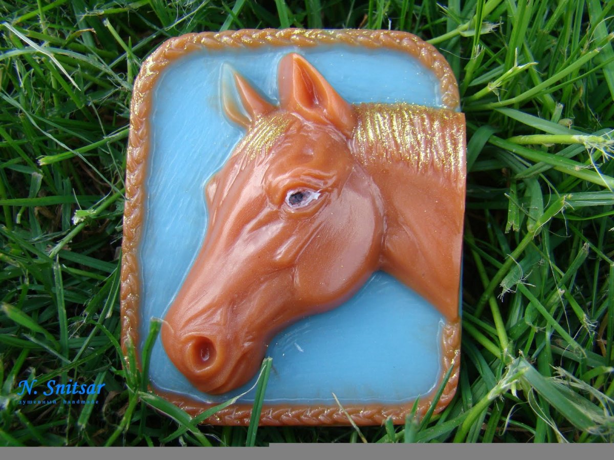 Форма для мыла лошадка