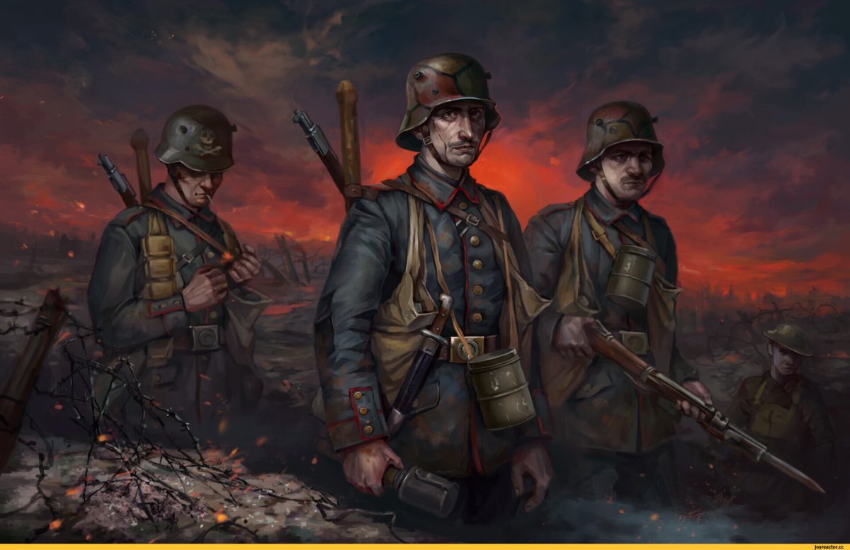 Немецкие солдаты первой мировой войны штурмовики