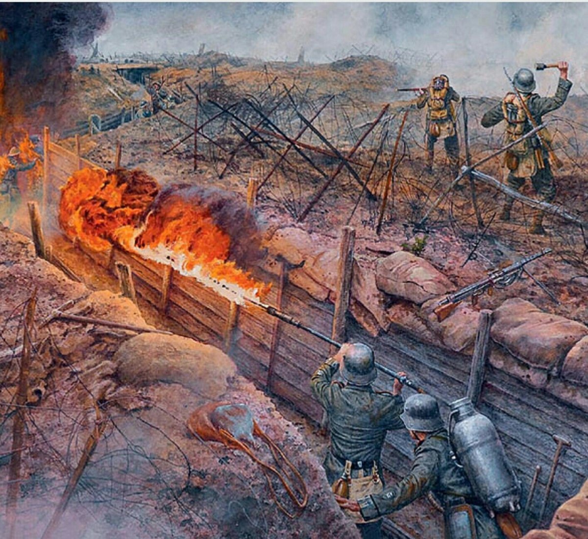 Ww1 Art Верден