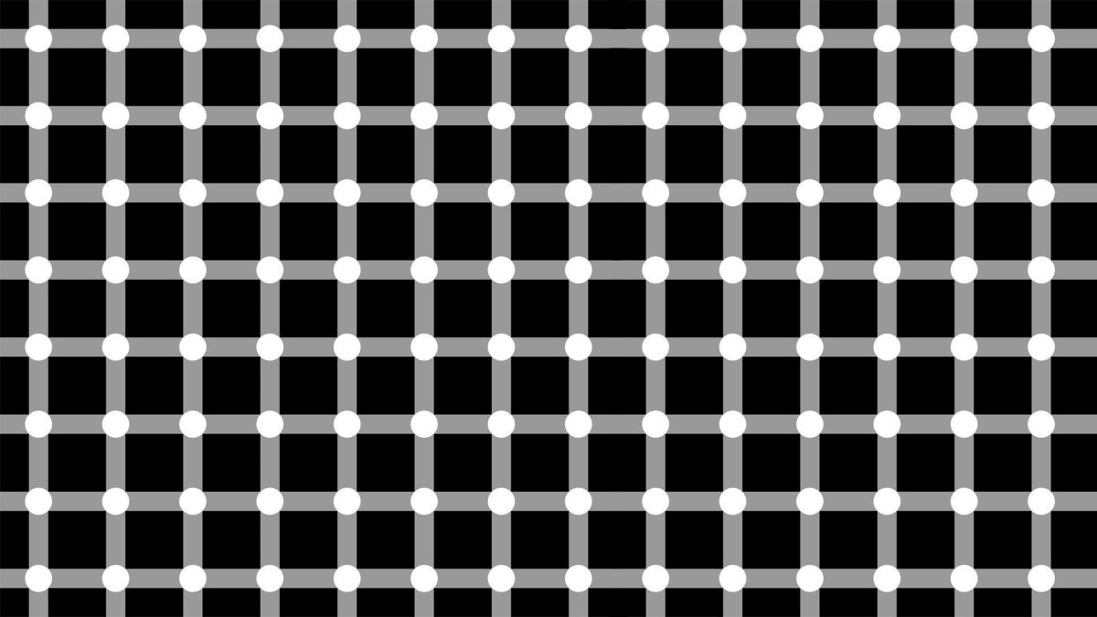 Обои клетка черно белая