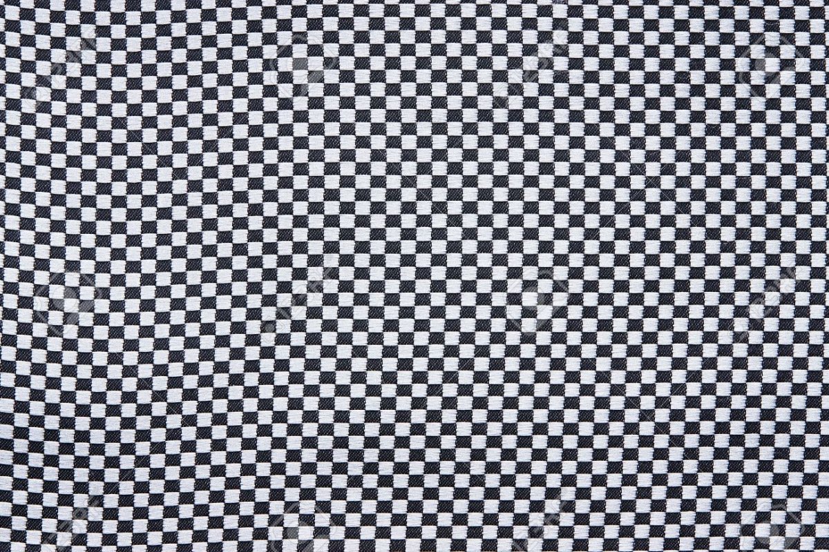 Мелкая черно белая клетка