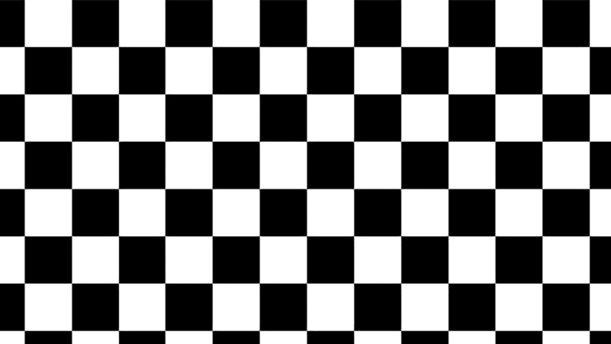 Фон в клетку черно белый с огнем