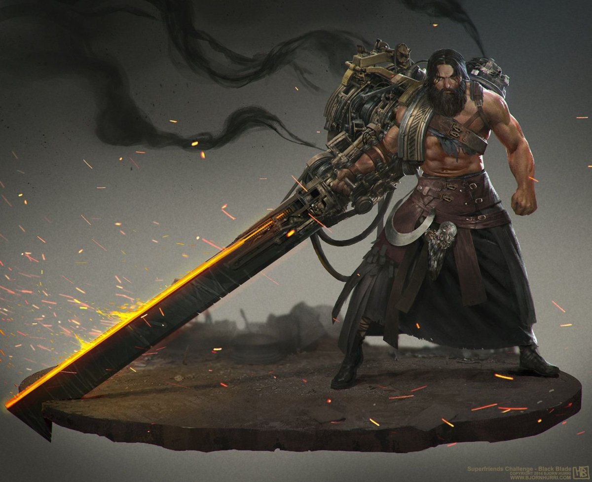 Бьорн Харри дизельпанк