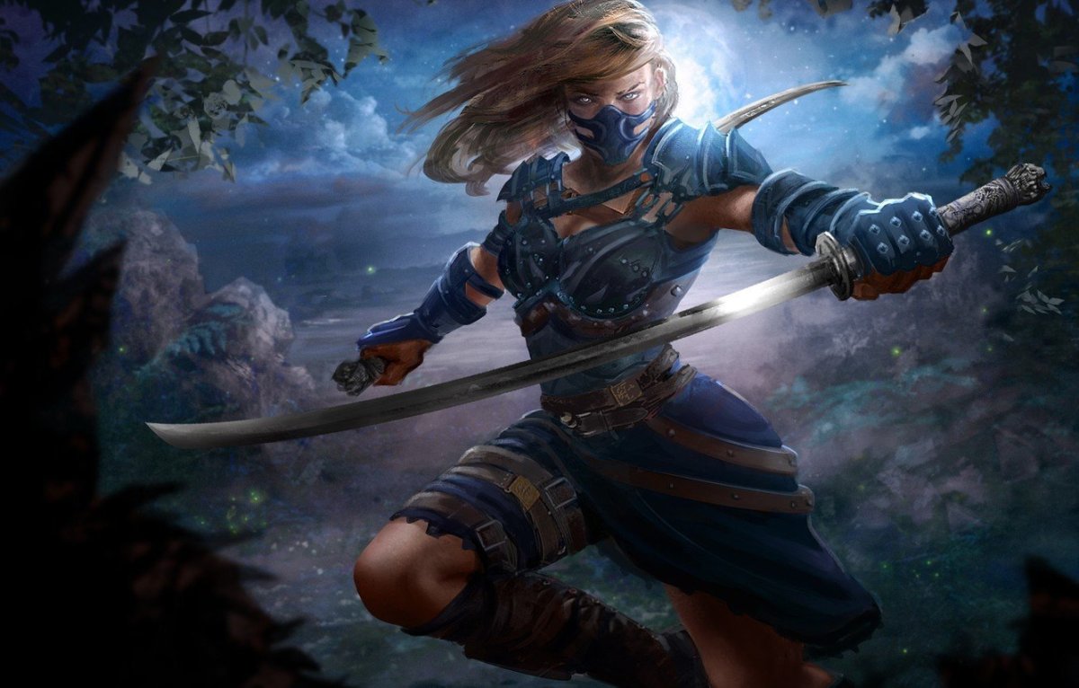 Воительница фэнтези