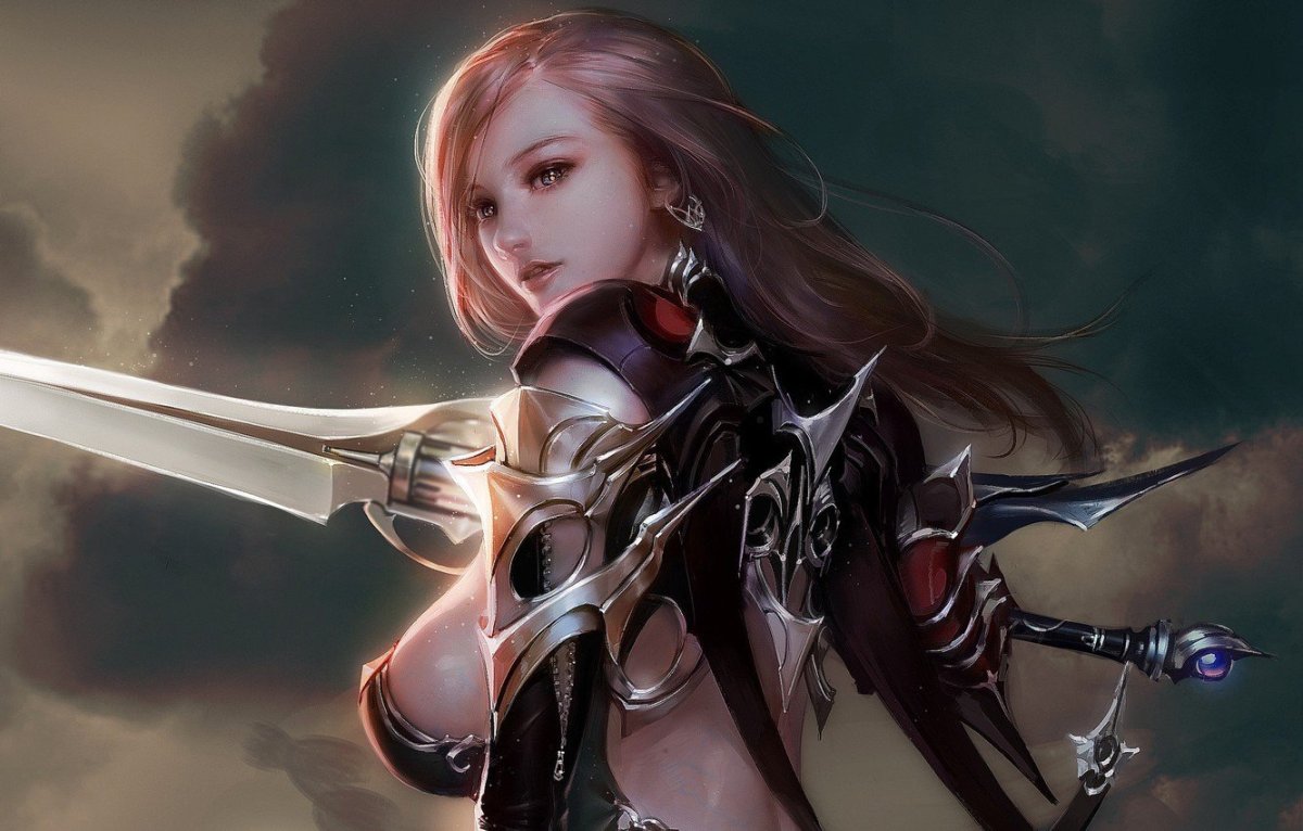 Девушка воин