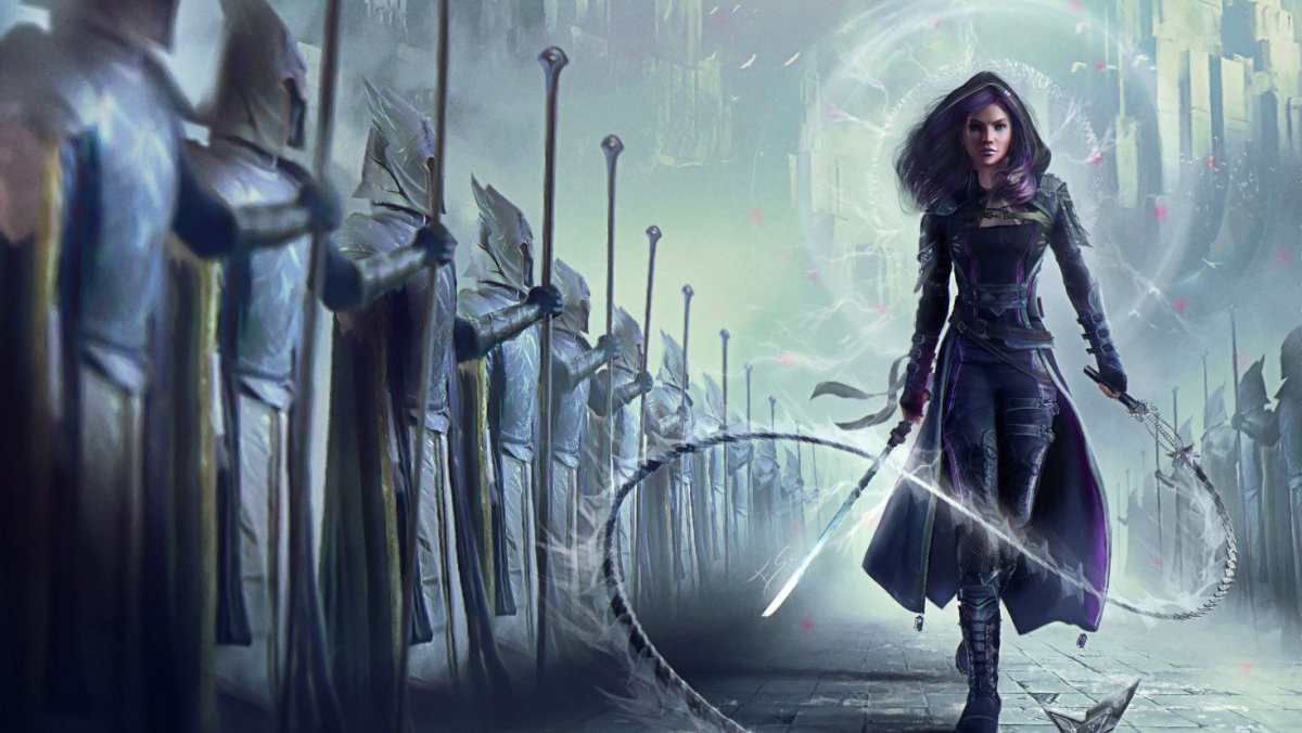 Женщина воин маг