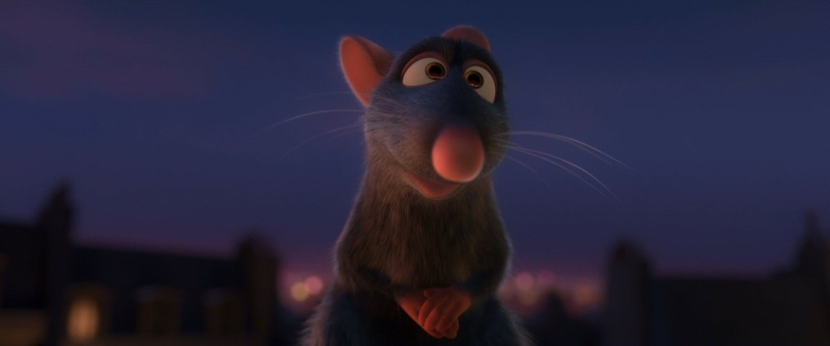 Много крыс из мультика Рататуй