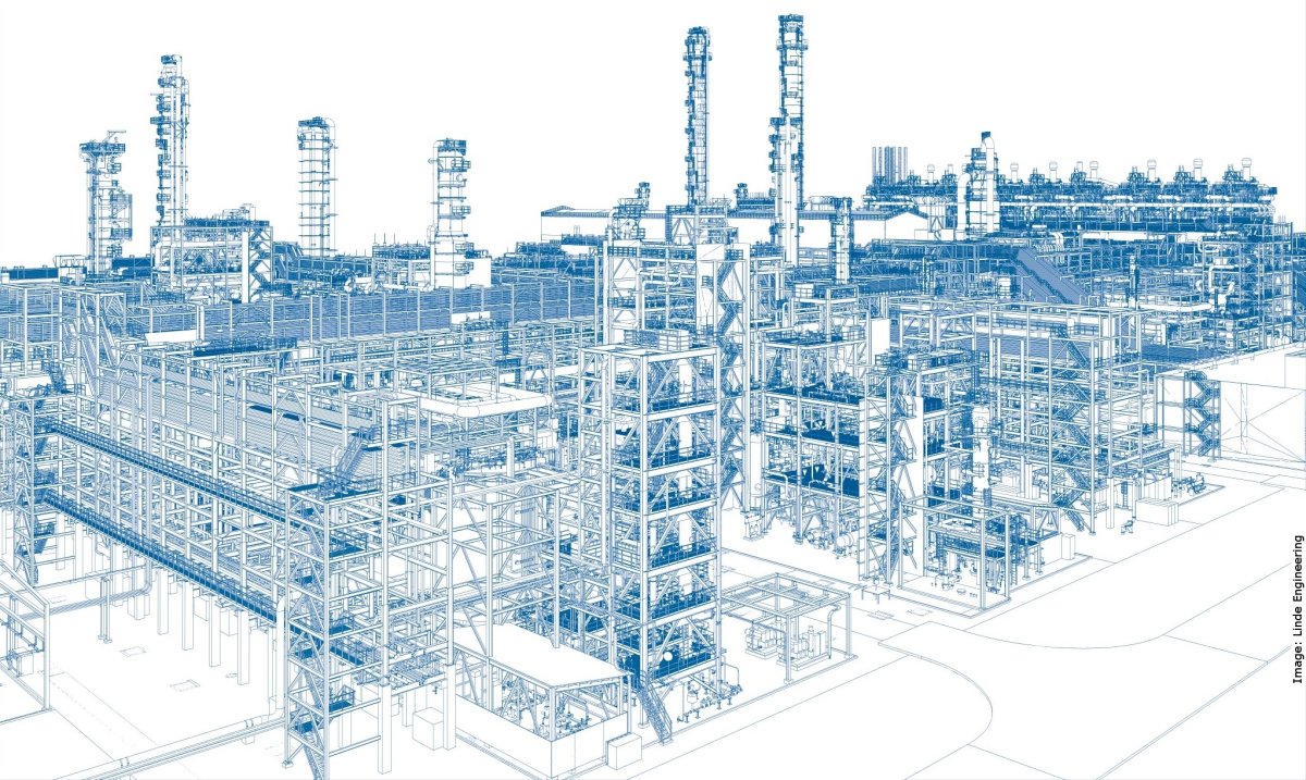 Нефтеперегонный завод вектор