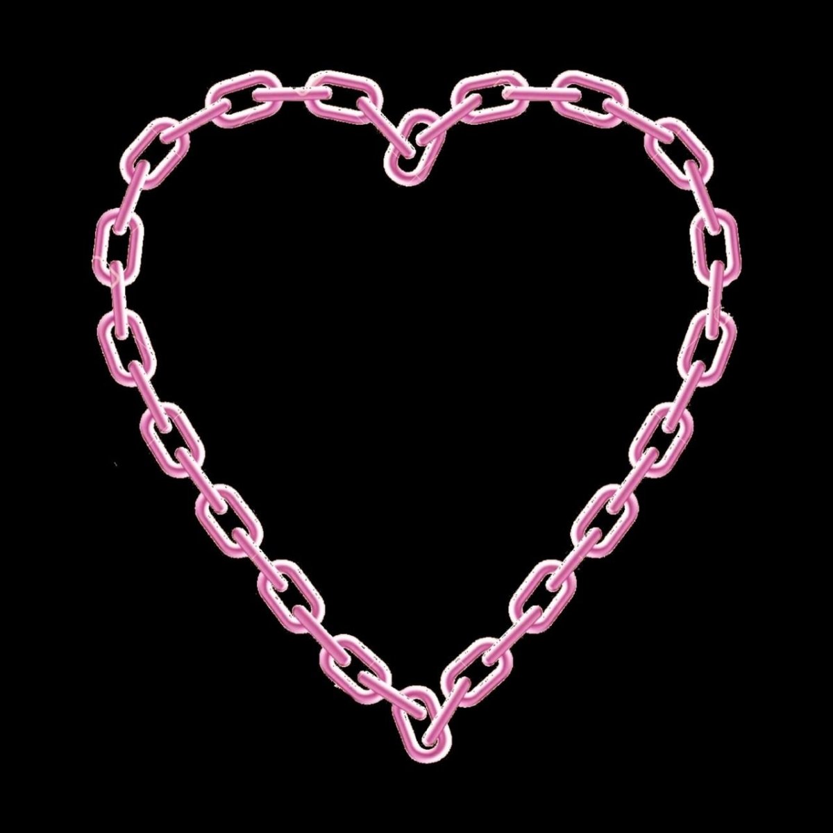 Цепочка из сердечек