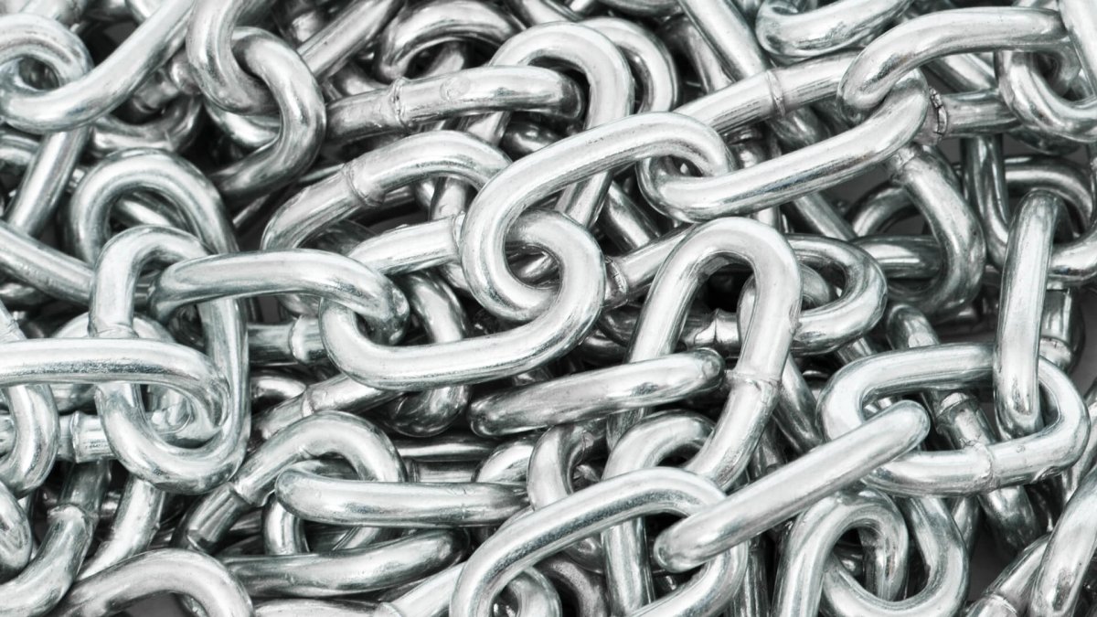 Текстура цепи