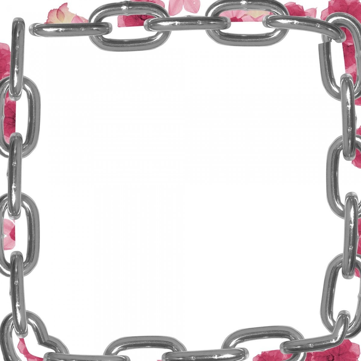 Рамка из цепей