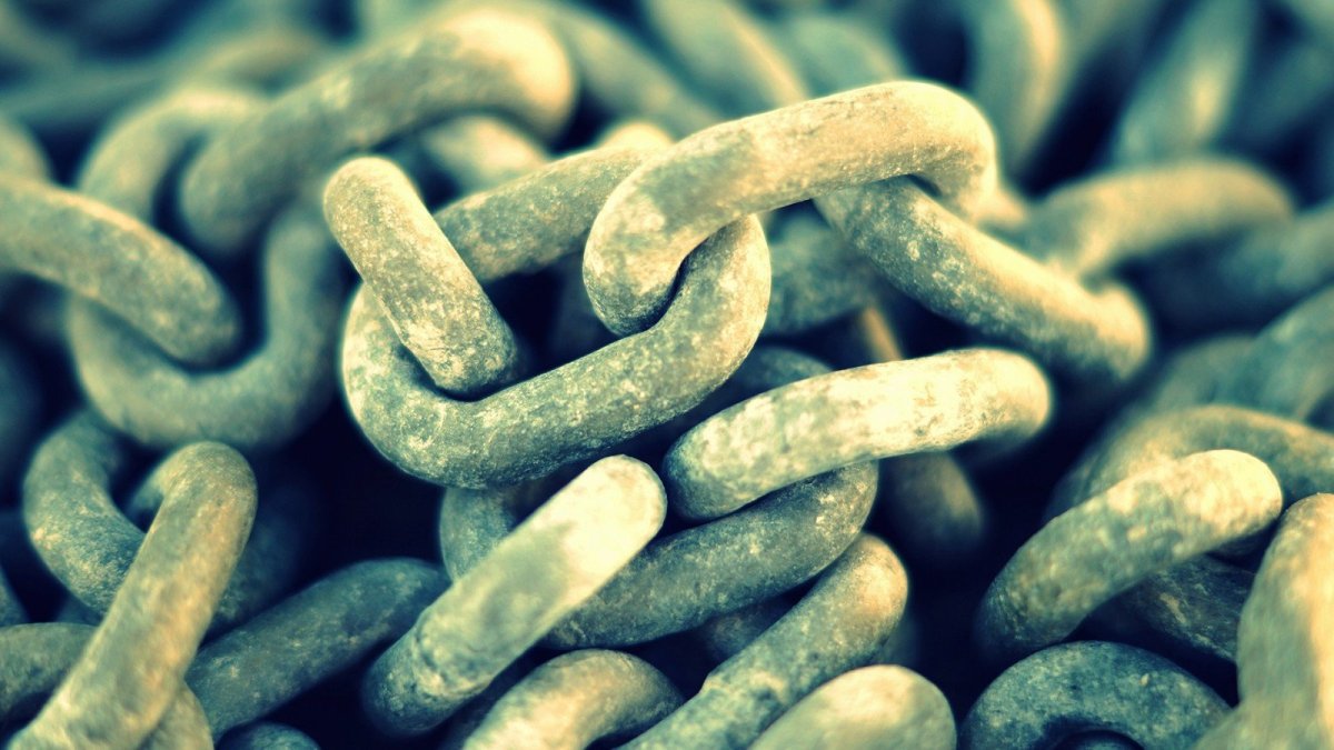Текстура цепи
