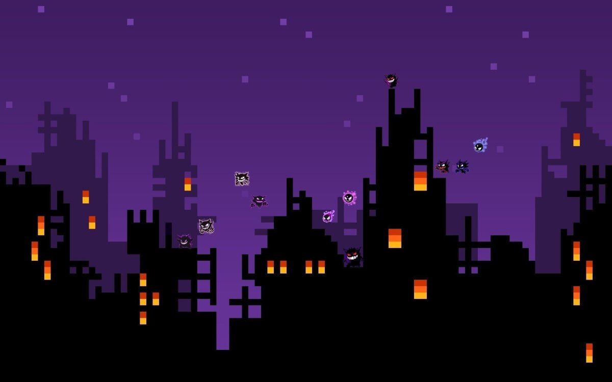 Пиксельные фоны для игр