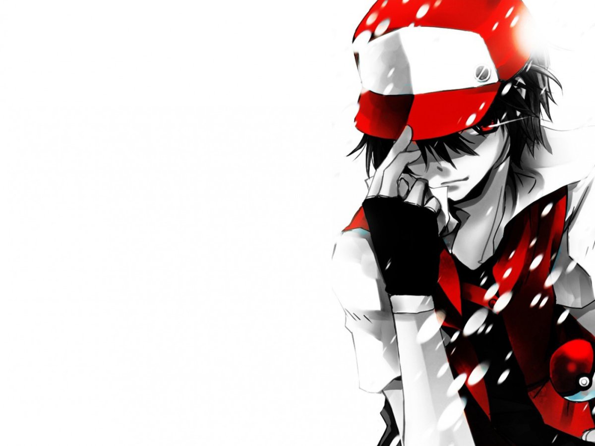 Черно бело красный арт