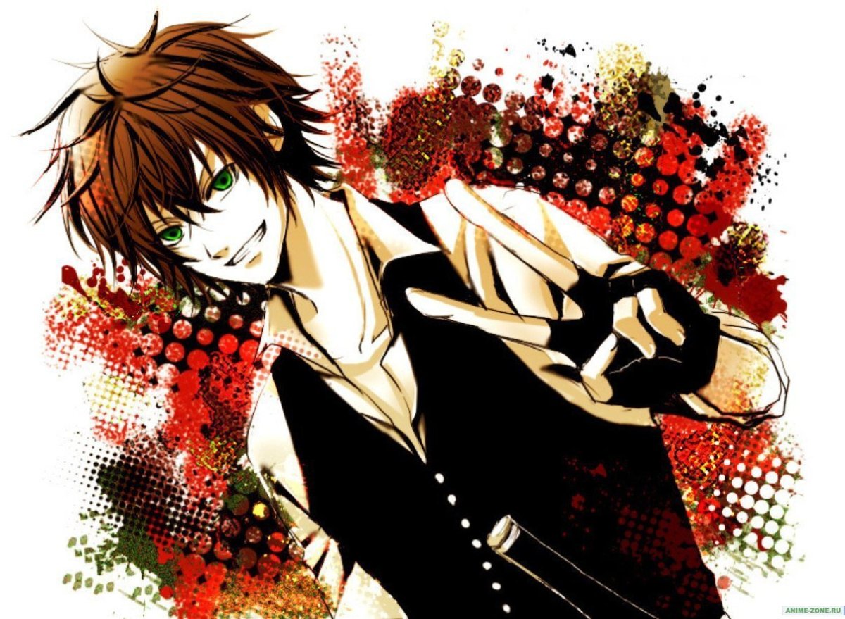 Аниме парни крутые