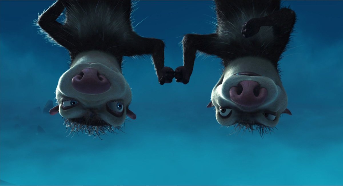 Крэш и Эдди из ледникового периода