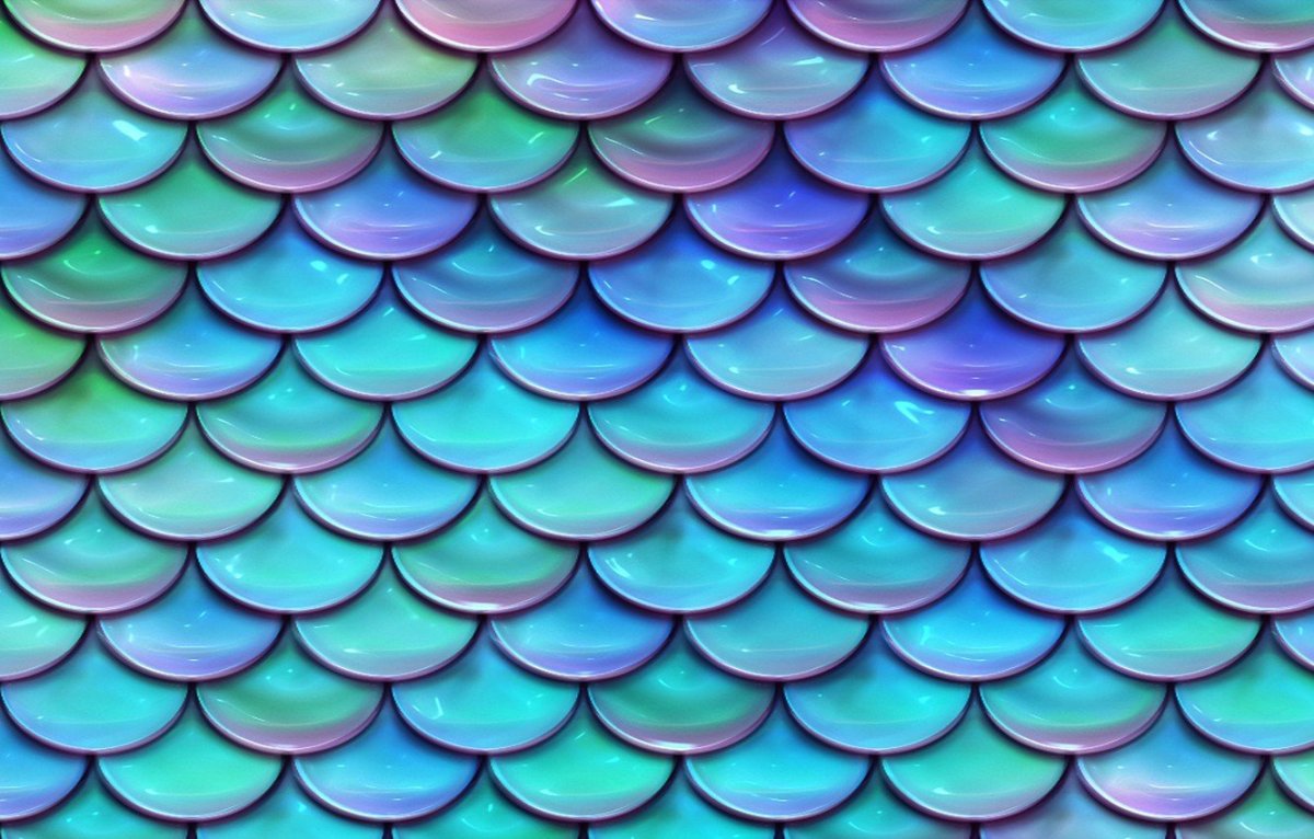 Паттерн чешуя рыбы