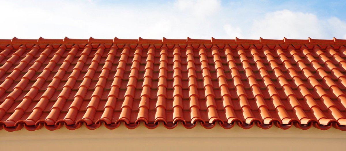 Металлочерепица вид сверху