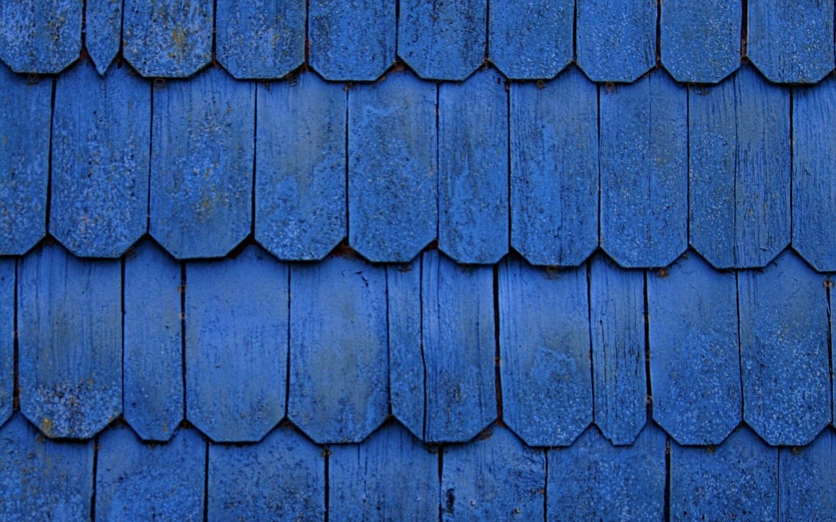 Цементно-Песчаная черепица синяя