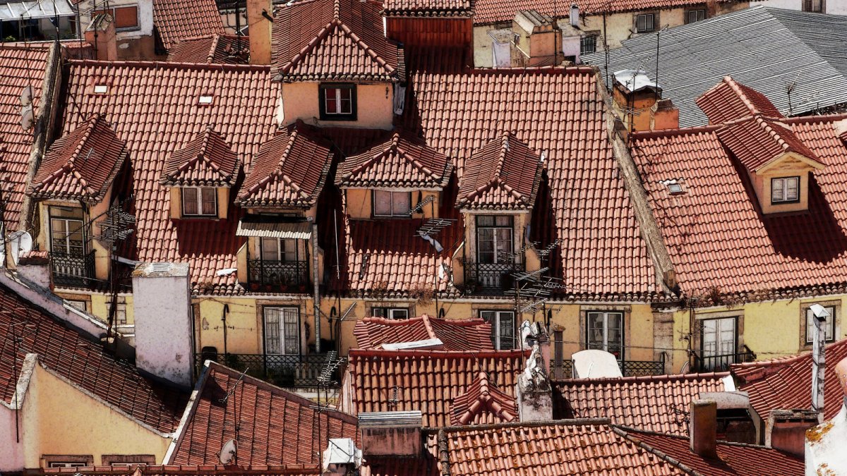 Черепичные крыши Стокгольма