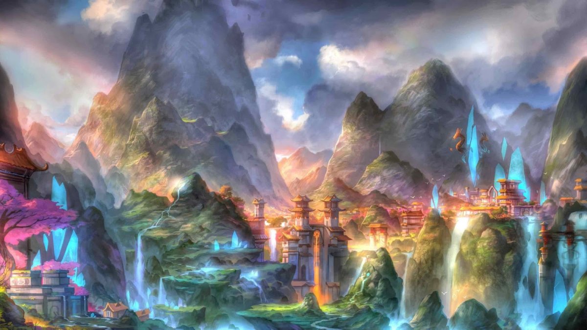 Фантастические пейзажи