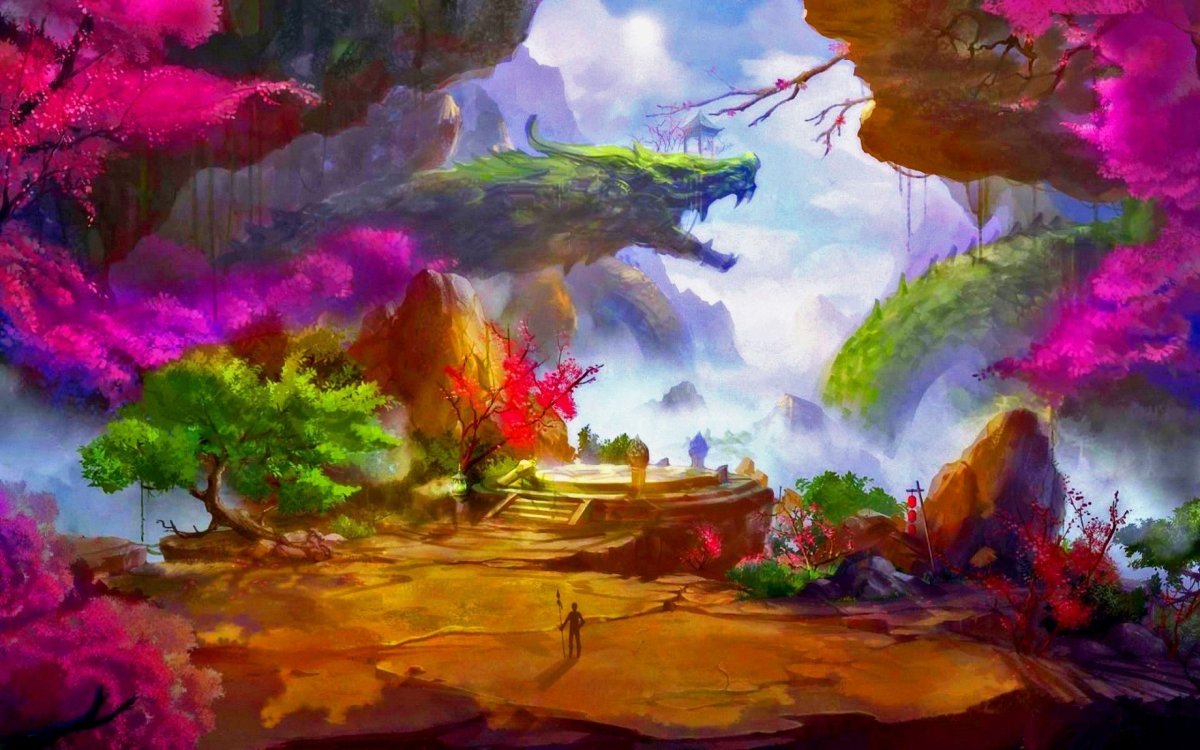 Сказочный пейзаж