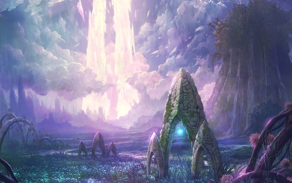 Фэнтези мир арт дракон