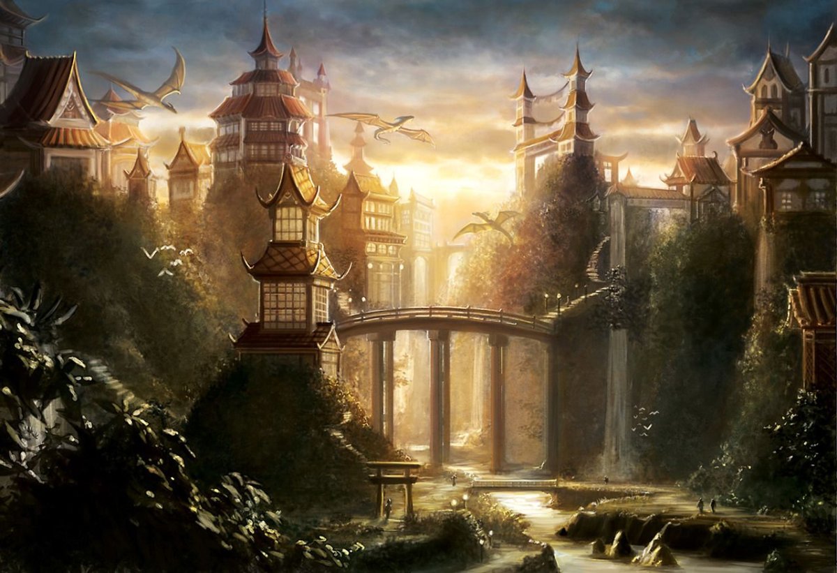 Казумаса учио дворец фэнтези