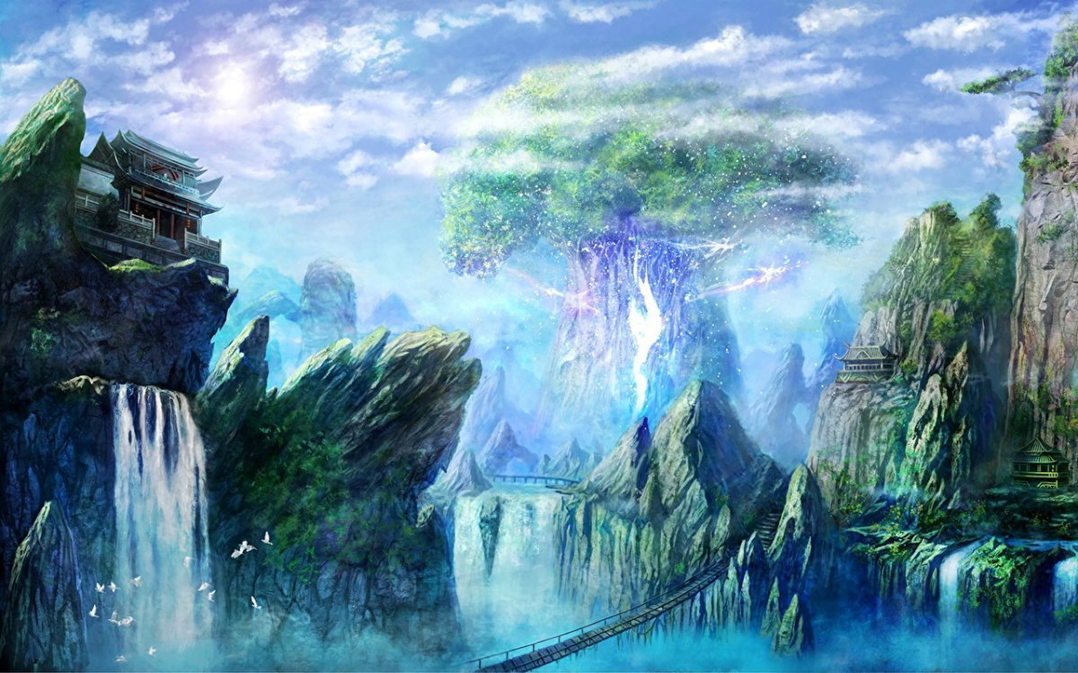 Фантастические пейзажи