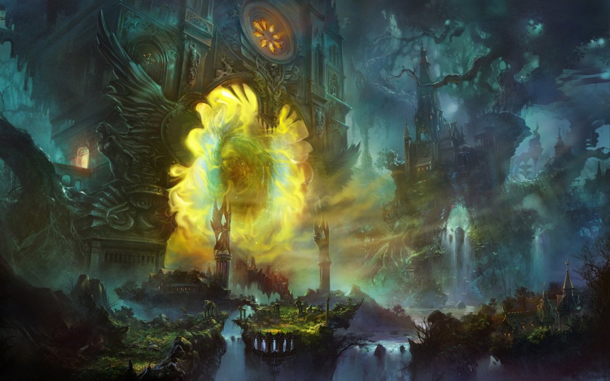 Пейзажи в стиле фэнтези