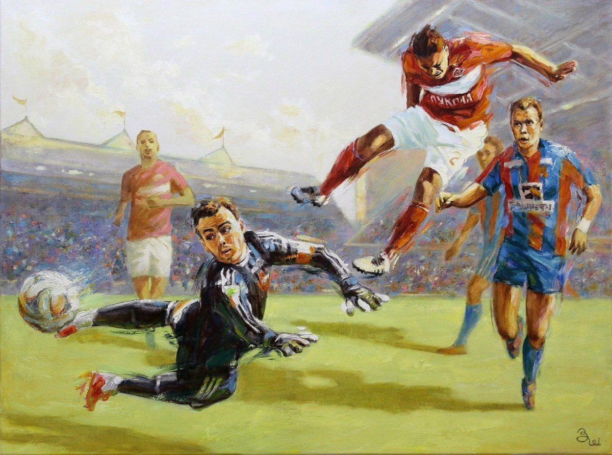 Шамиль Зубайдуллин художник футбол
